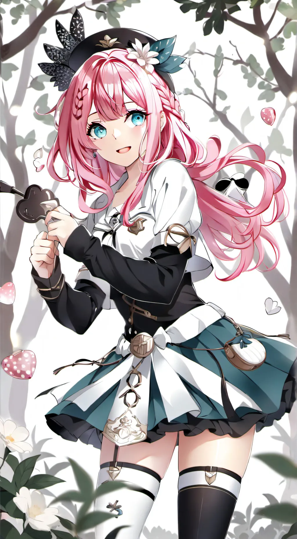 ai character: celuloide background