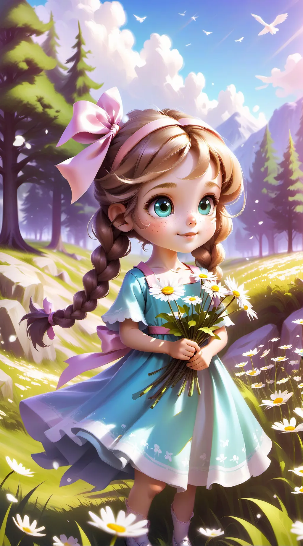 ai character: you turn six  background