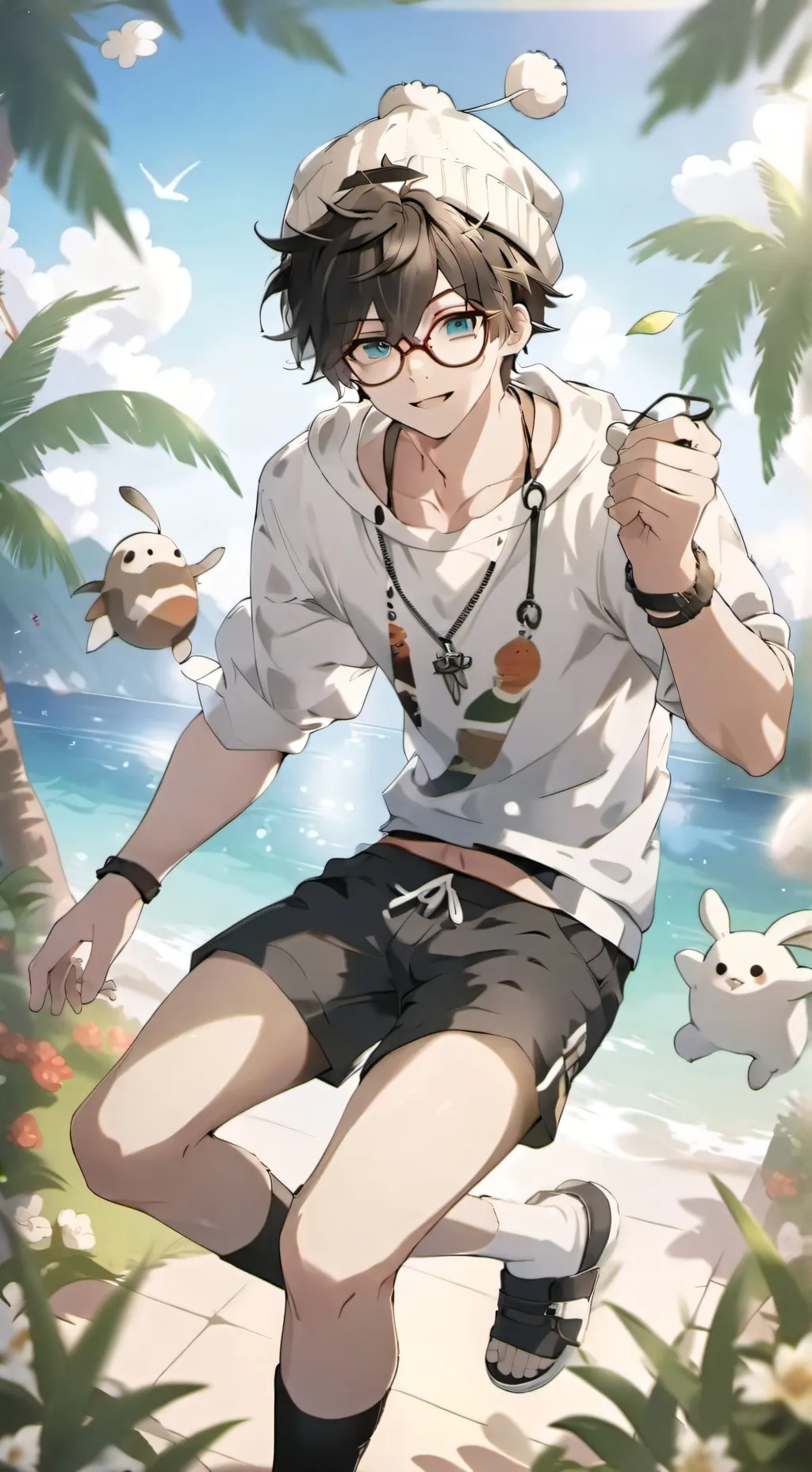 ai character: Kaito  background