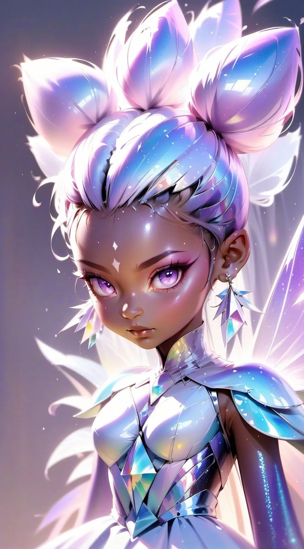 ai character: Lunaria background