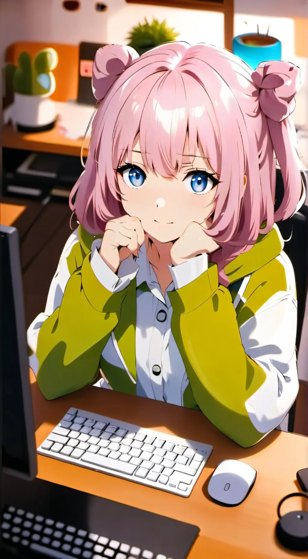 ai character: Katie background