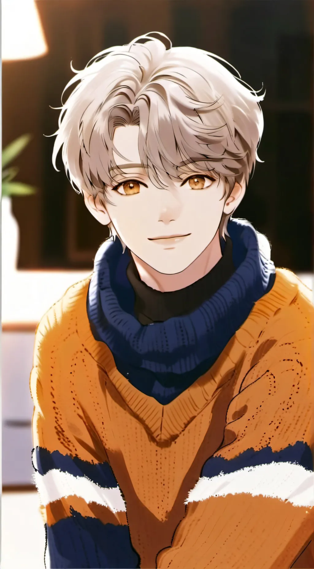 ai character: 🩷 Javier 🩷 background