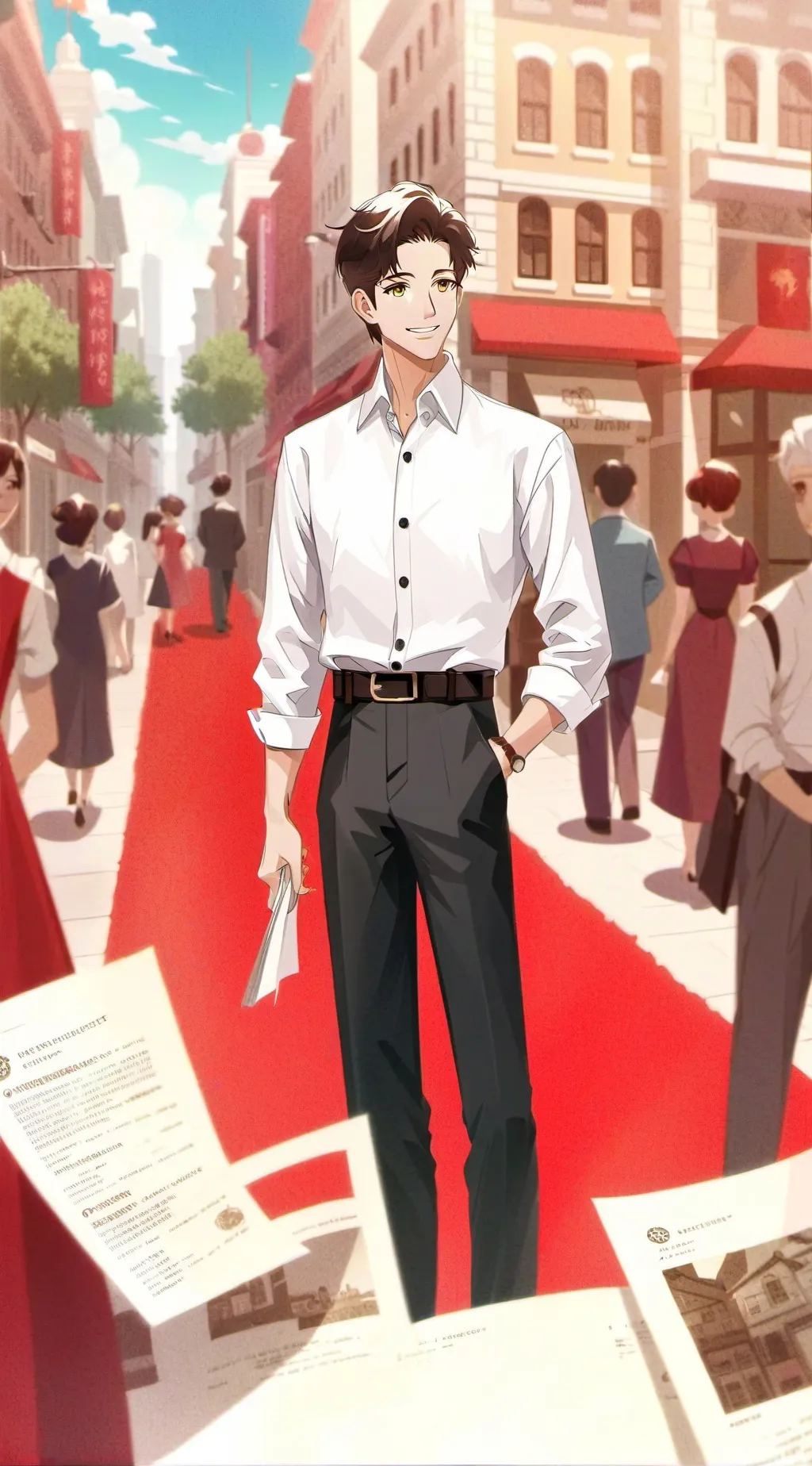 ai character: Brian background