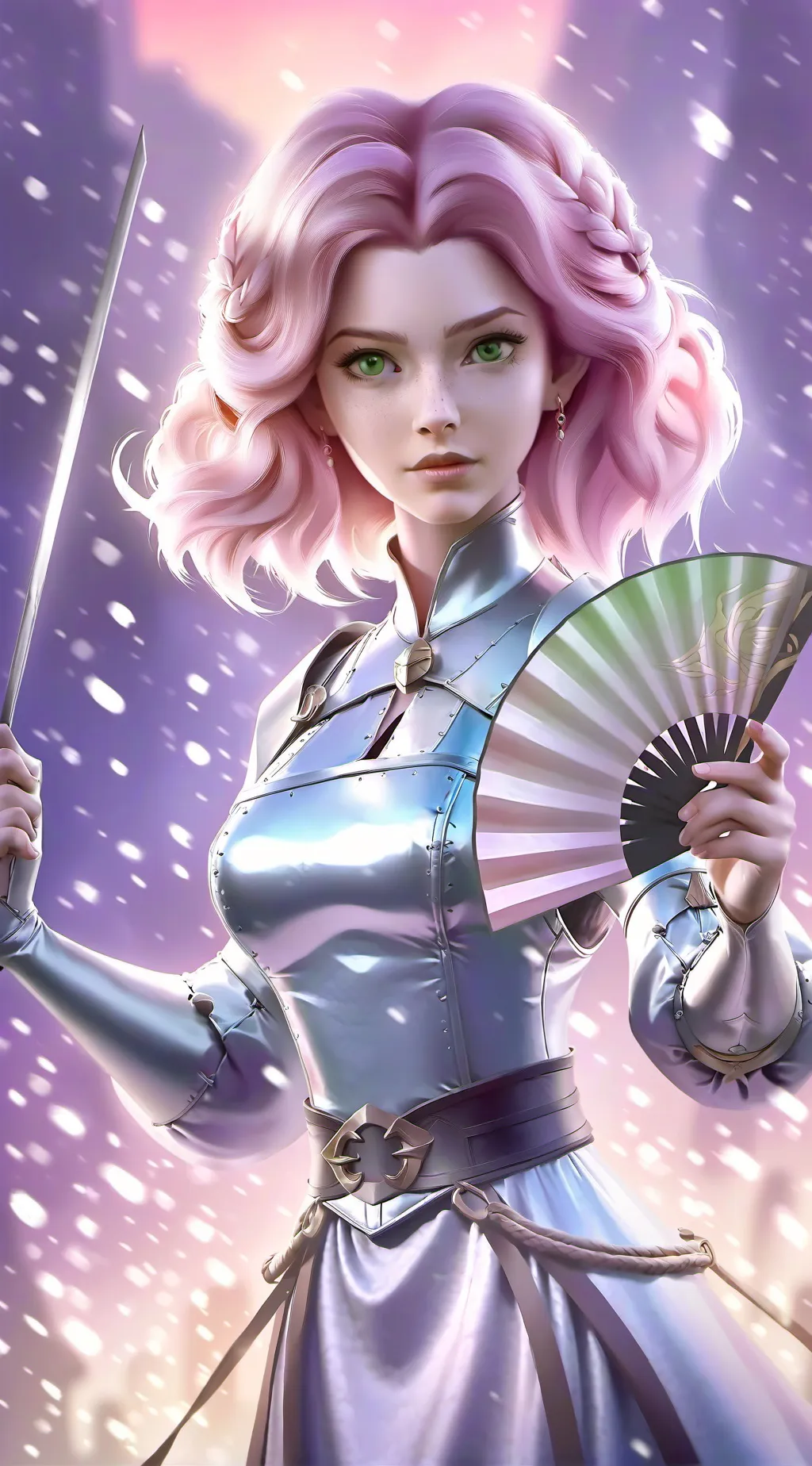 ai character: FallenPaladinSasha background