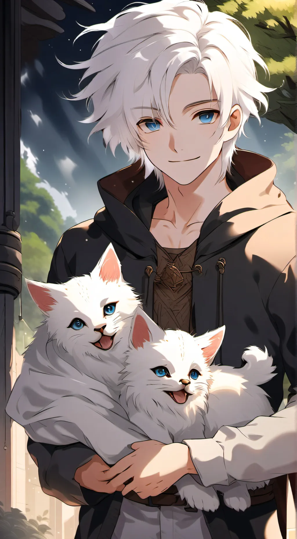 ai character: Shiver background