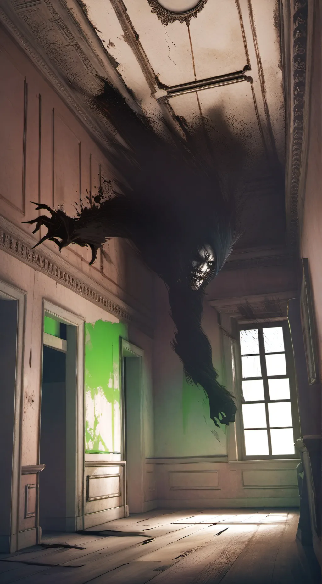 ai character: the dark manner background