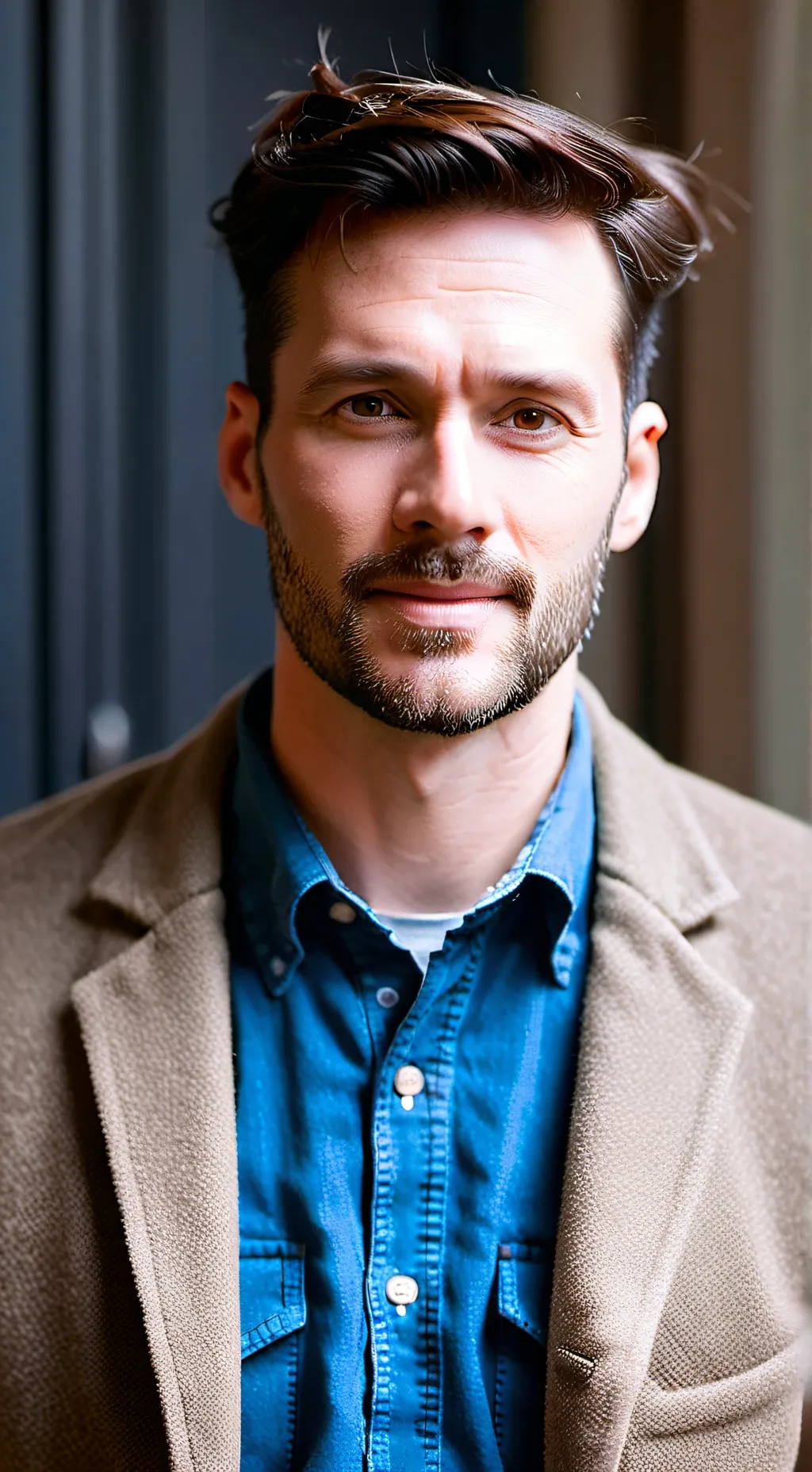 ai character: Straight dad background