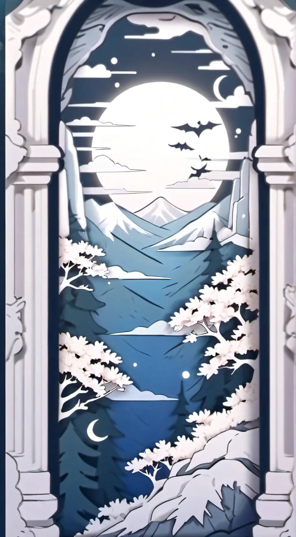 ai character: AotxKny SLEEPOVER background