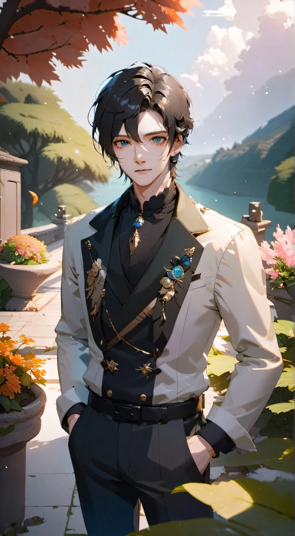 ai character: Sane  background