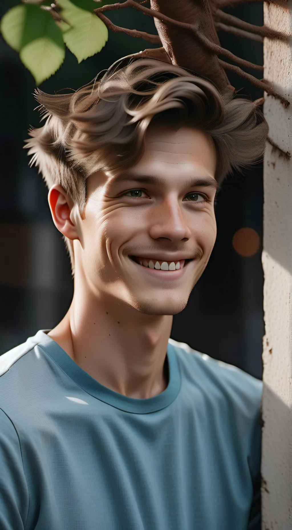 ai character: try to get a gf background