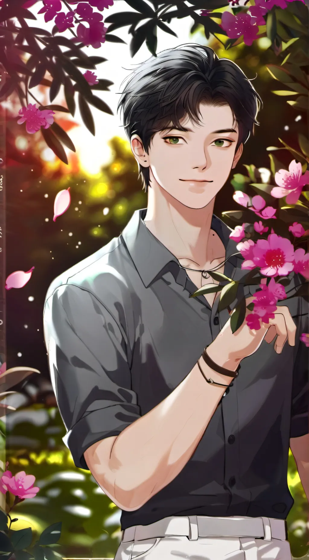 ai character: Pinkie Boy background