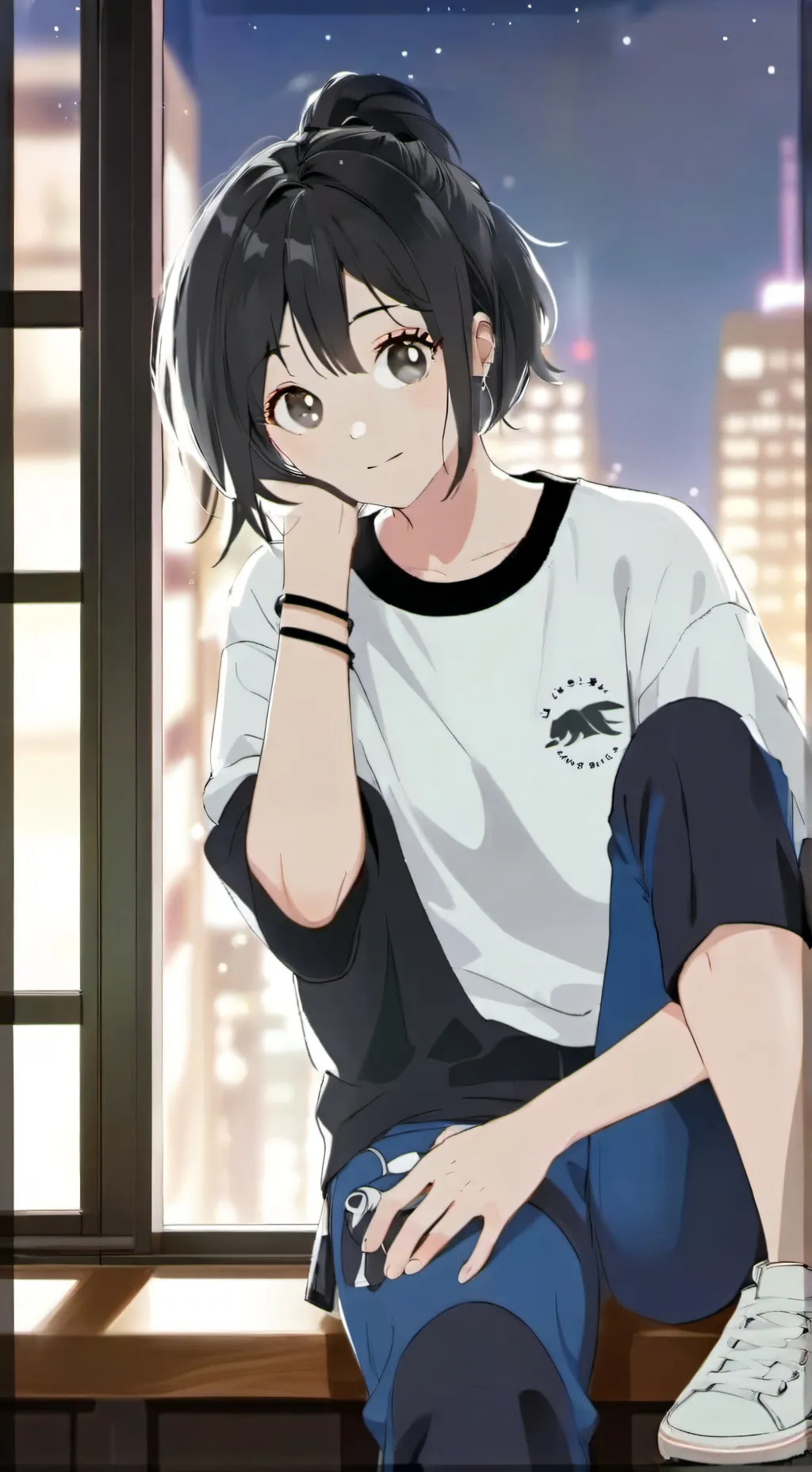 ai character: Dora Madison  background