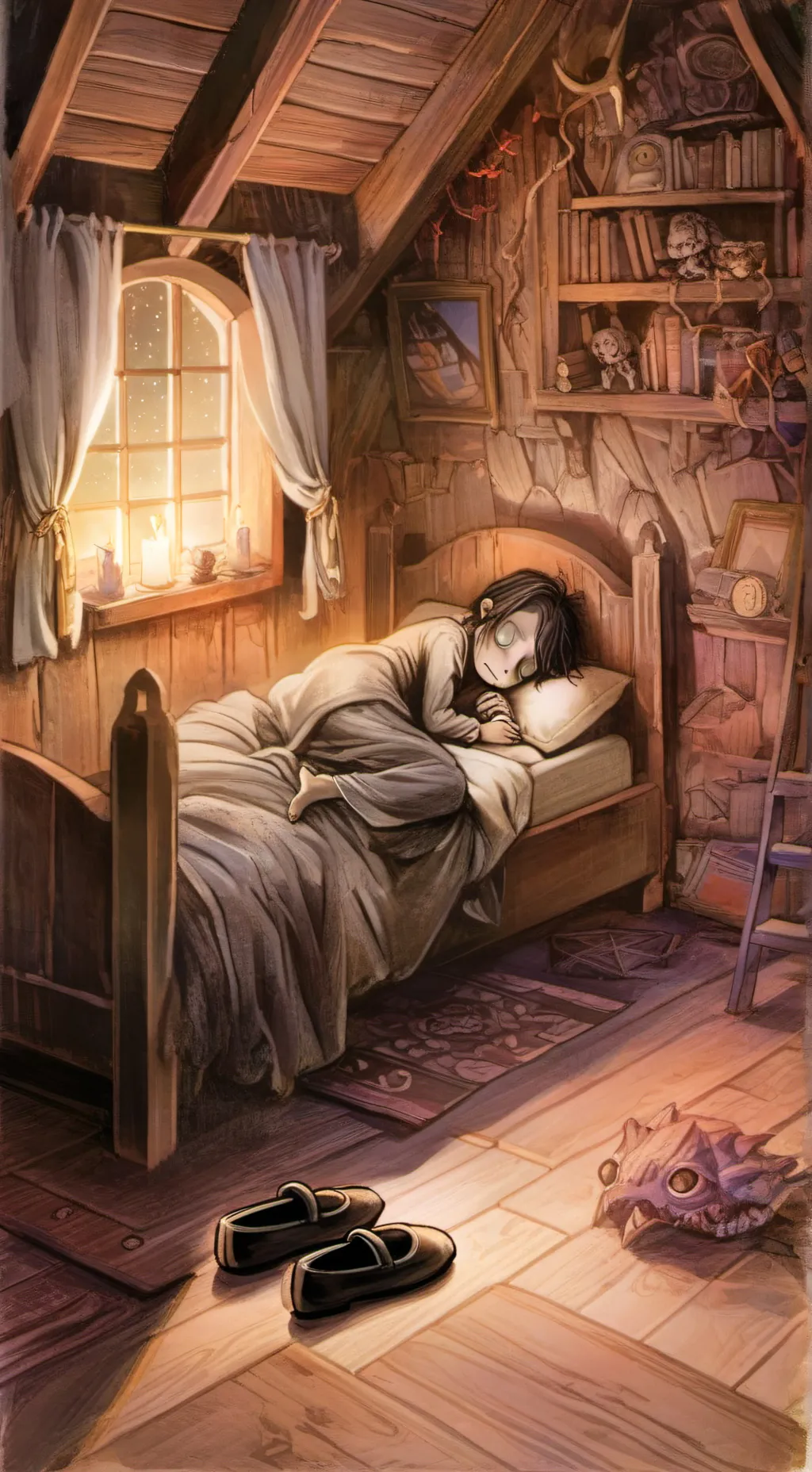 ai character: Бабадук background