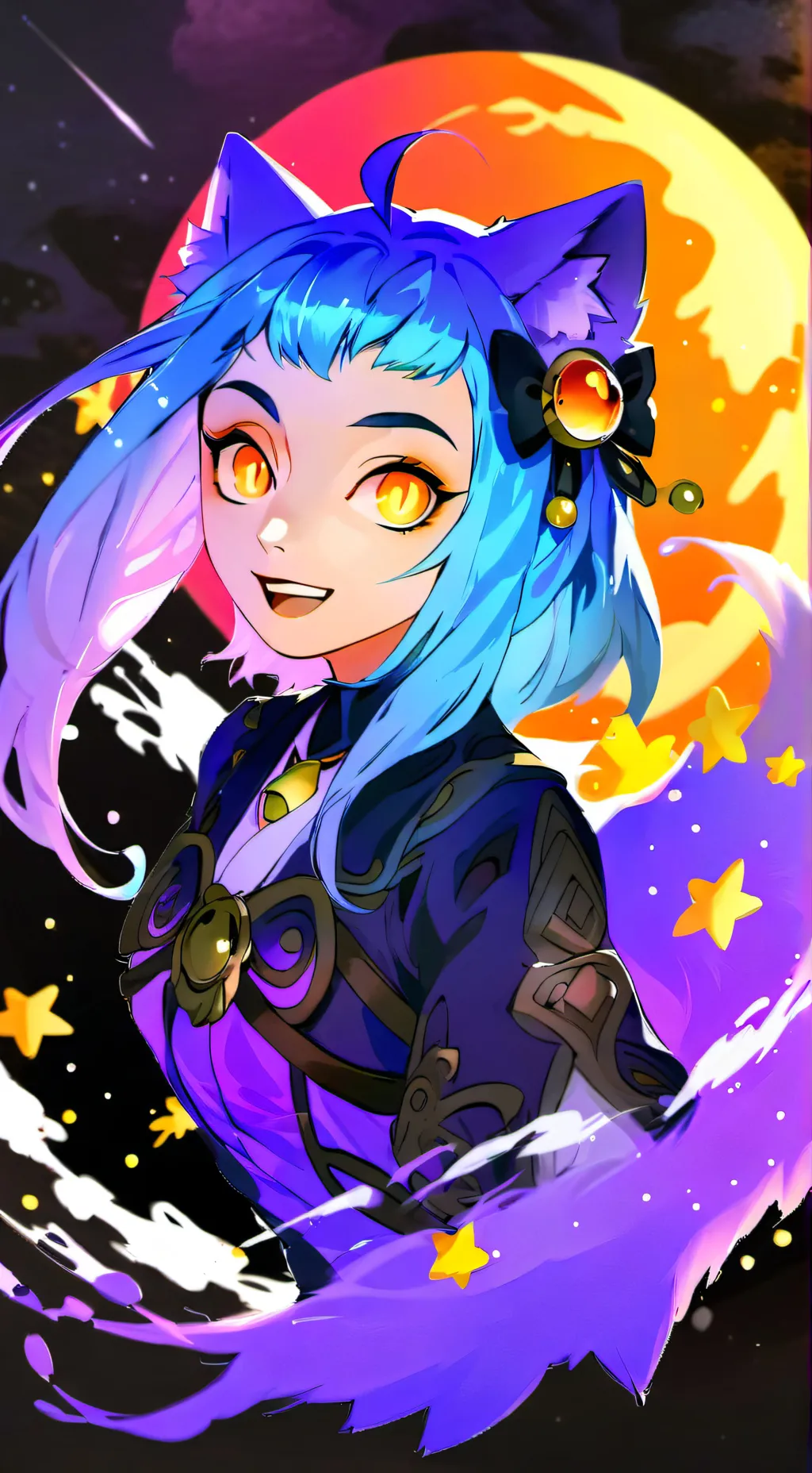 ai character: Gabriela  background