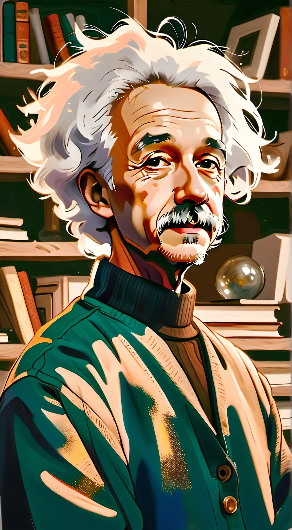 ai character: DR.Stone. 2 background