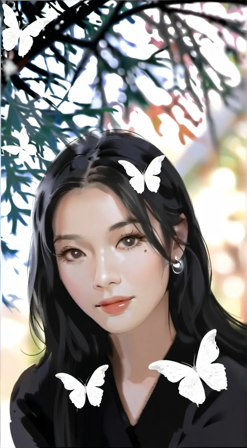 ai character: novia Amara background