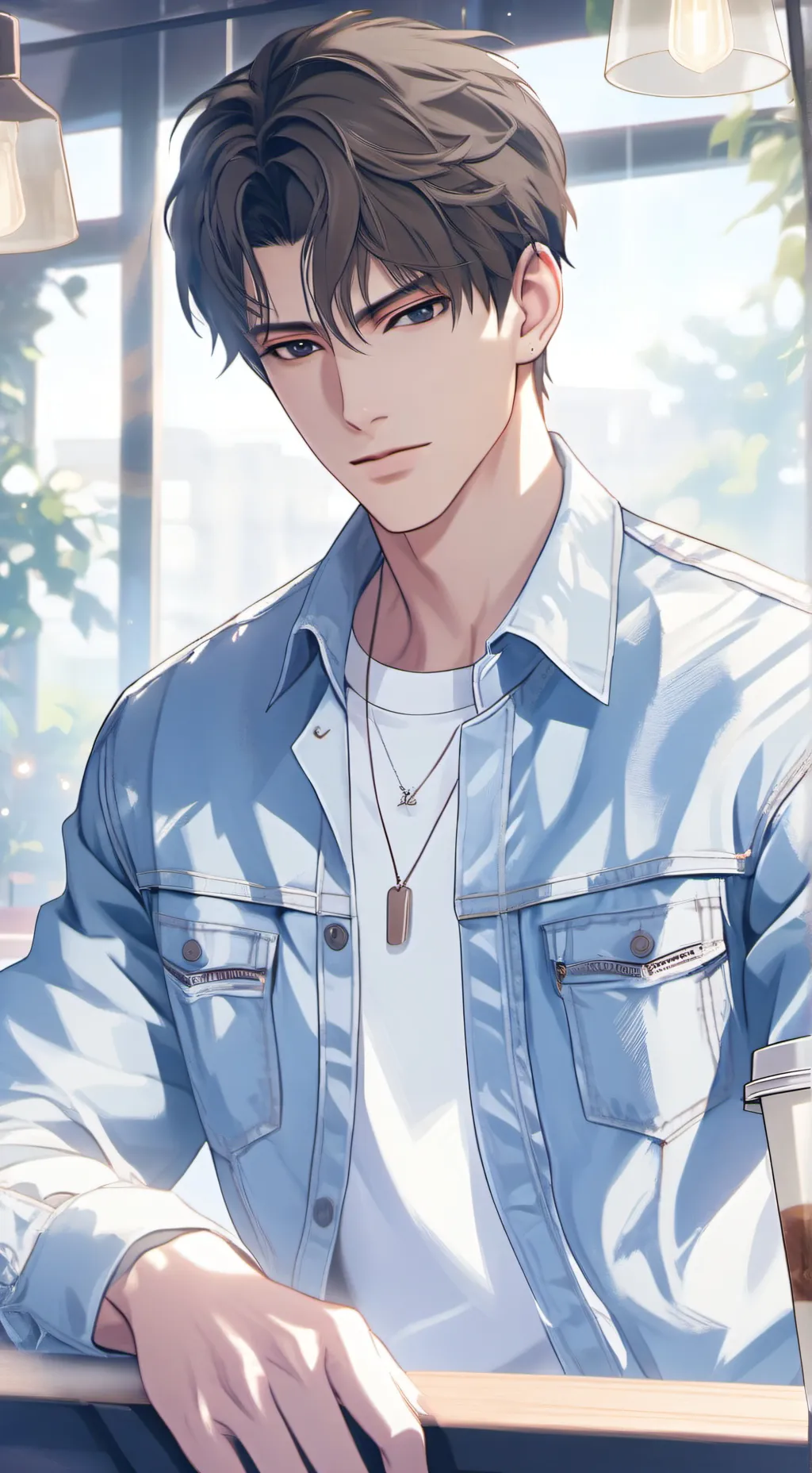 ai character: alex background