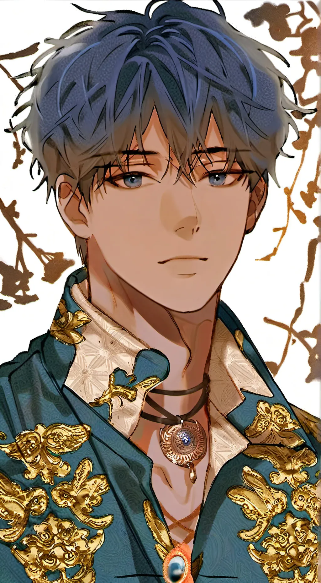 ai character: justino ruveté background