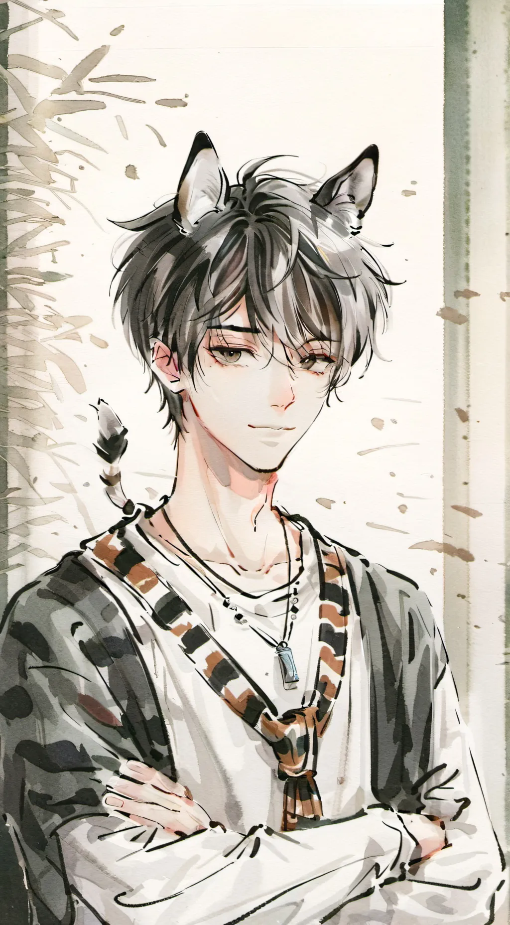 ai character: Striped Spirit Zeb background