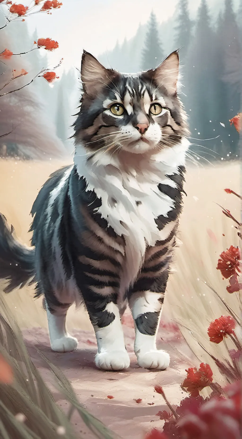 ai character: Warrior cats 14 background