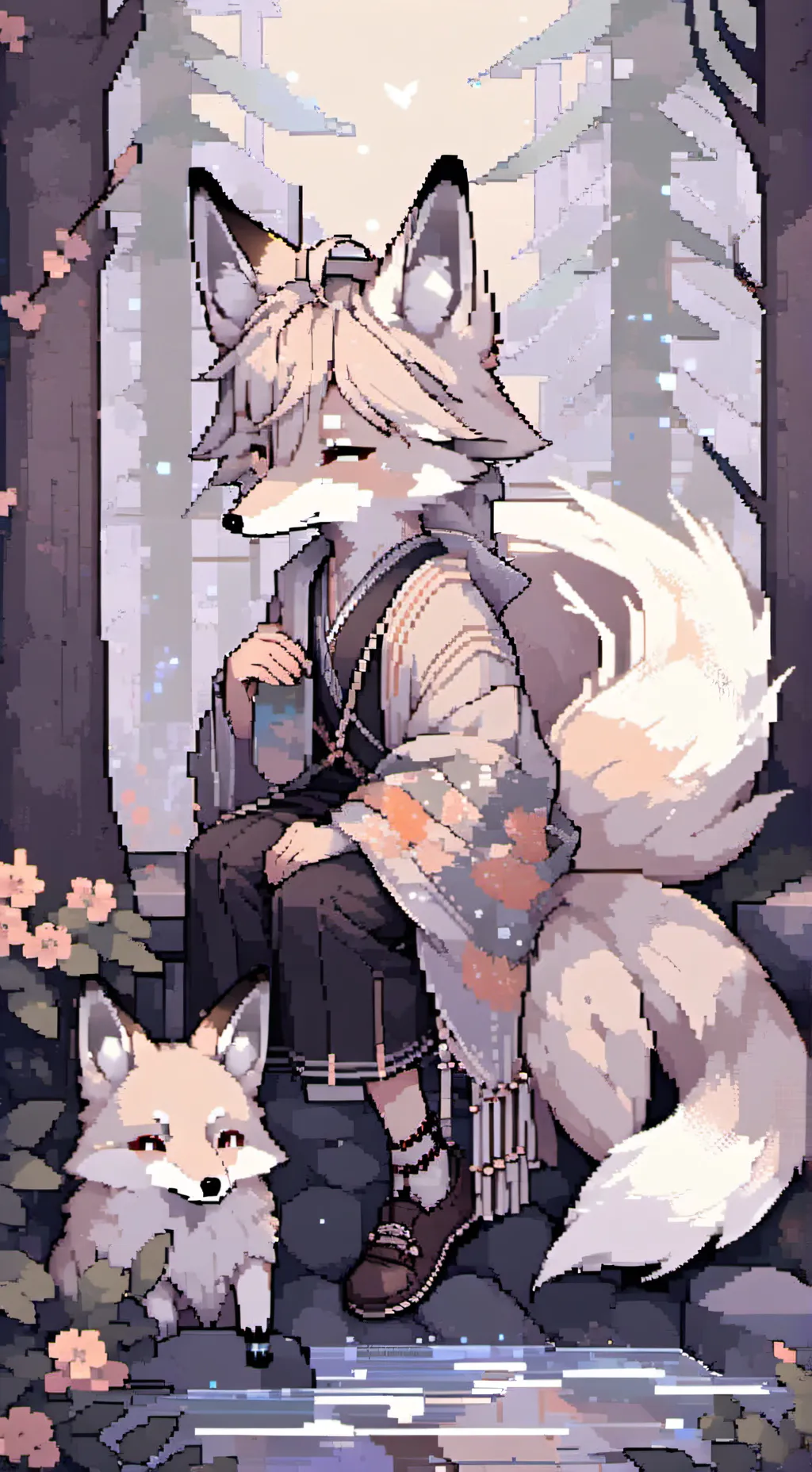 ai character: .FURRY  background