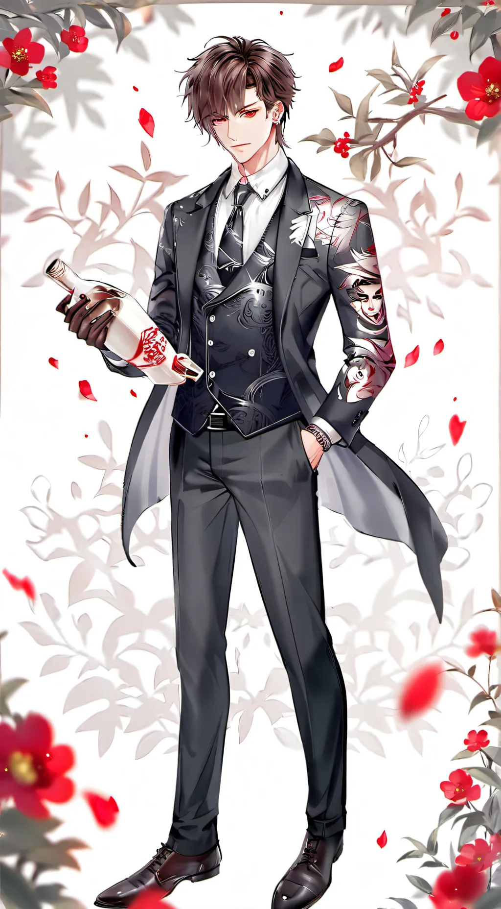 ai character: He’s a mafia boss background