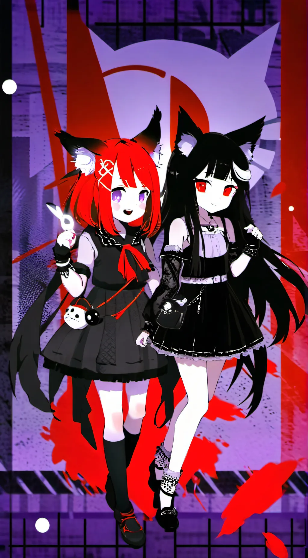 ai character: Roke y Porke  background