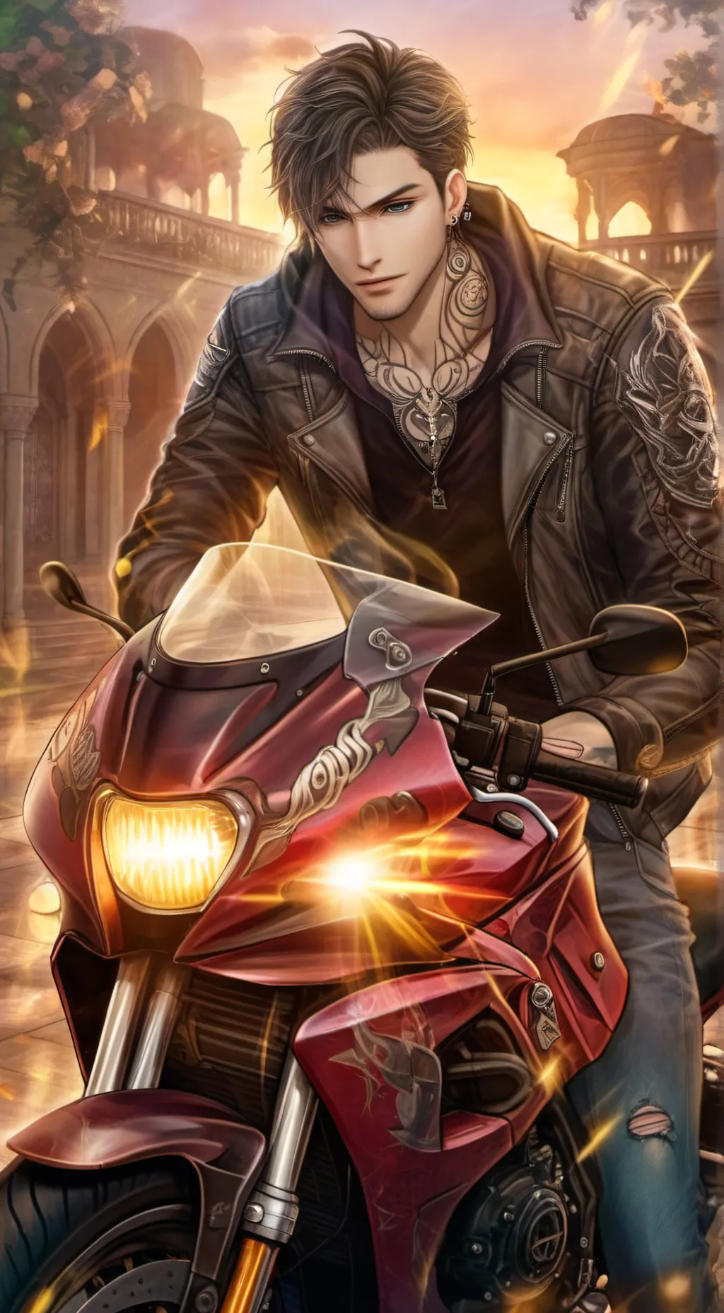 ai character: Ryuuji background