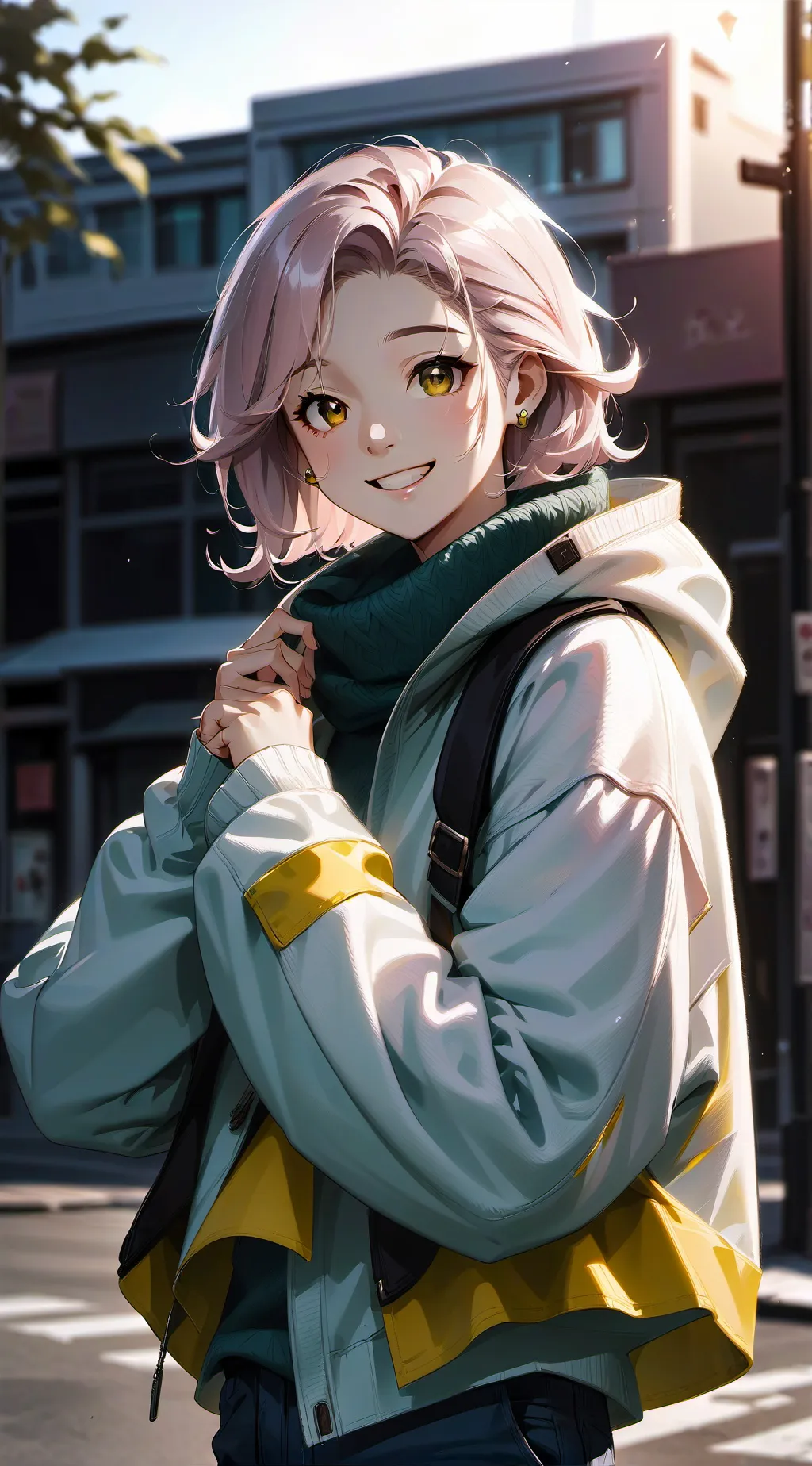 ai character: lily background