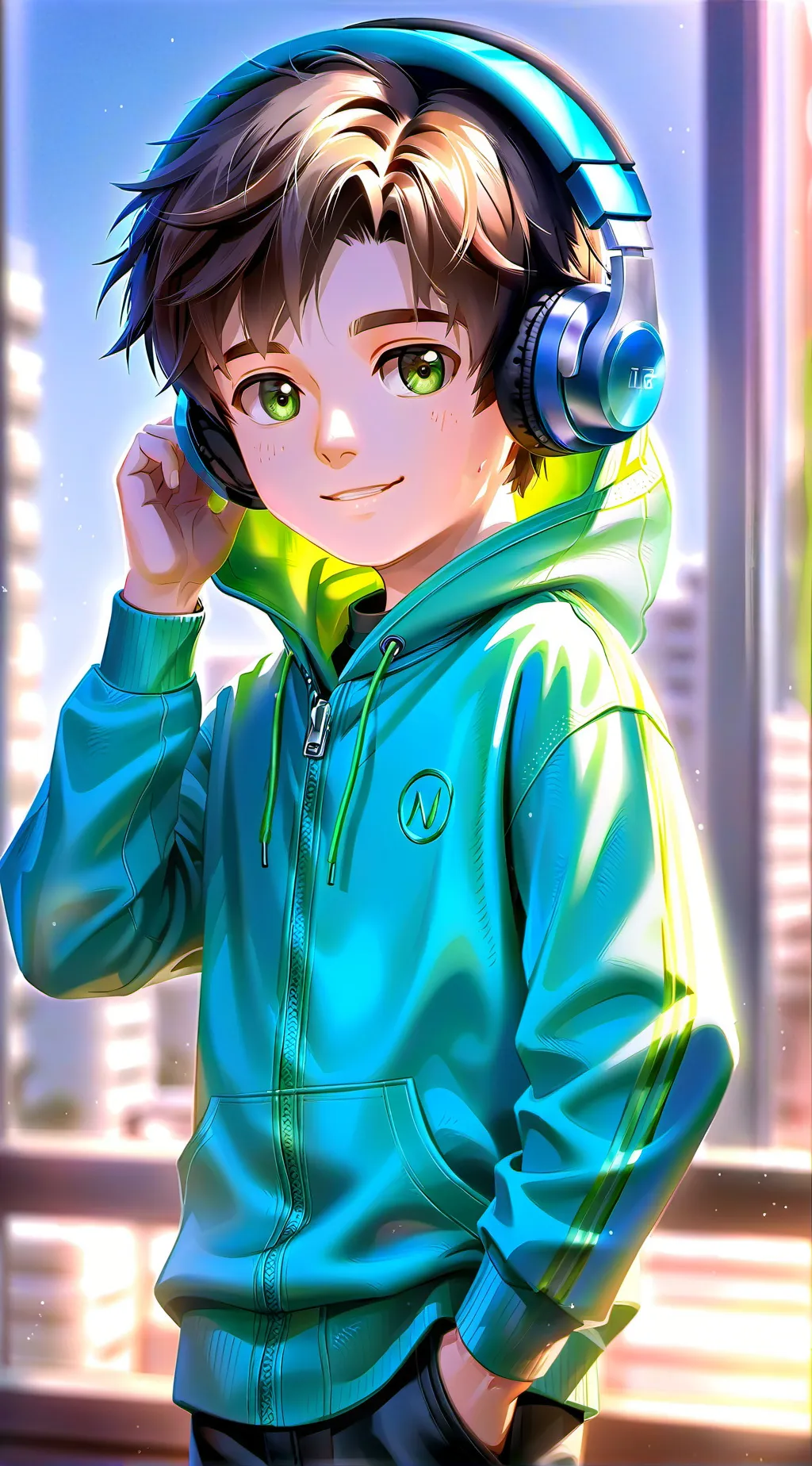 ai character: Liam background