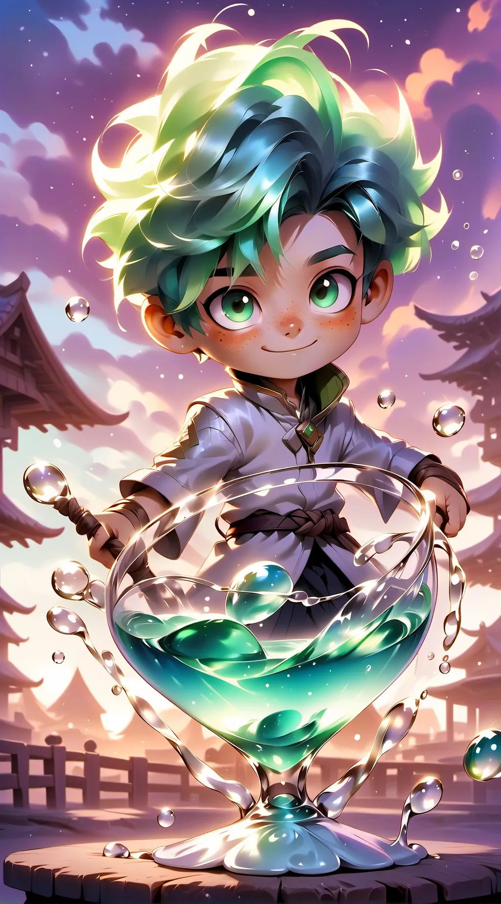 ai character: Mha villain background