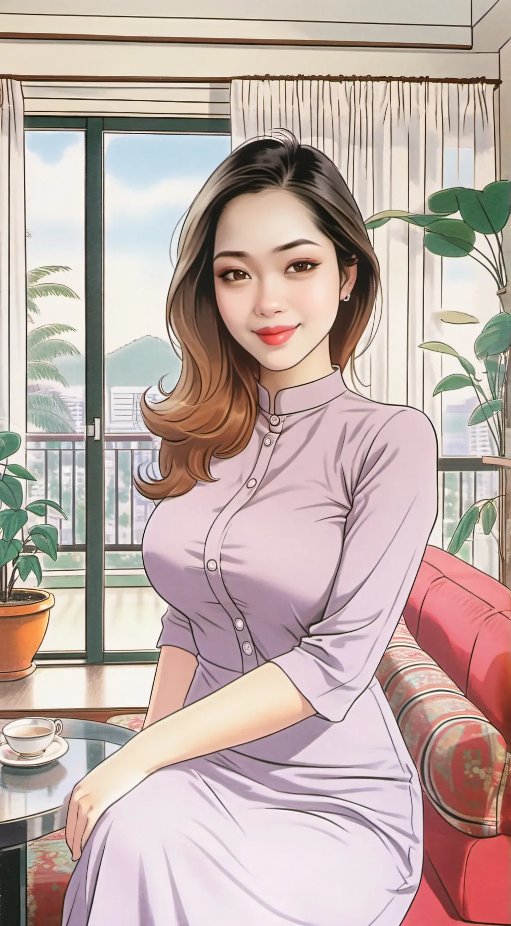 ai character: Haleeza background