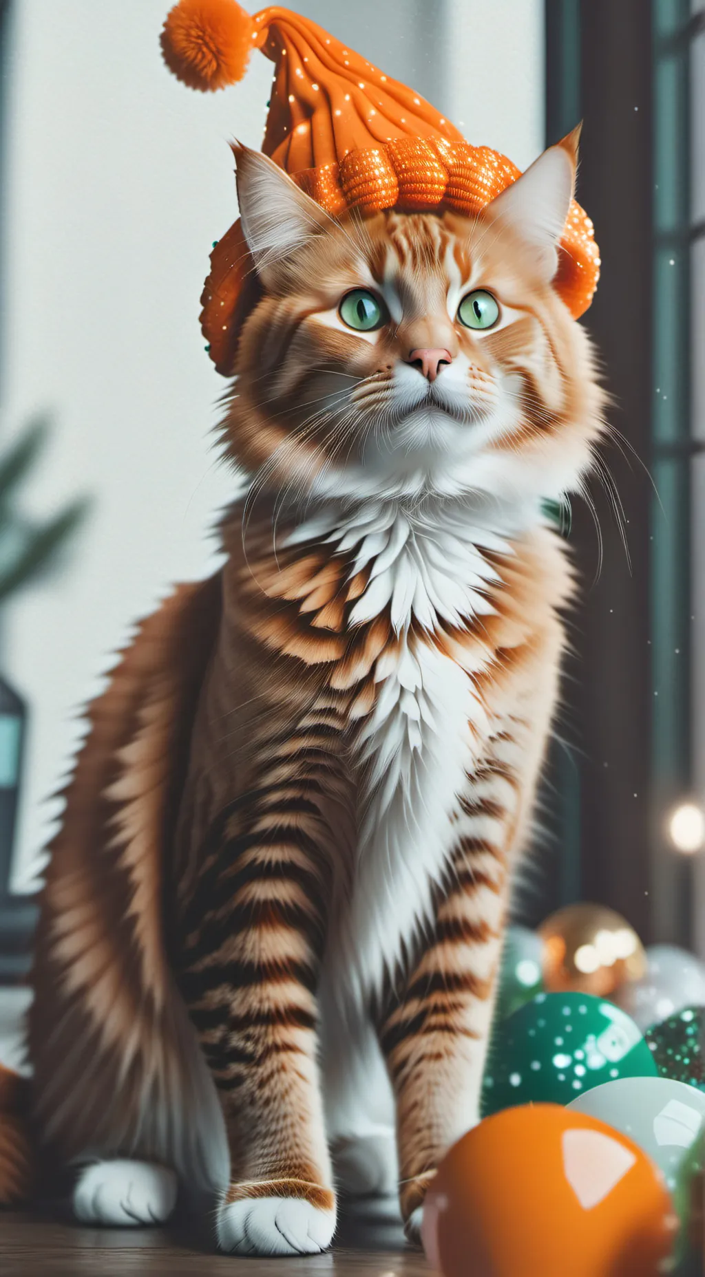 ai character: lost cat background