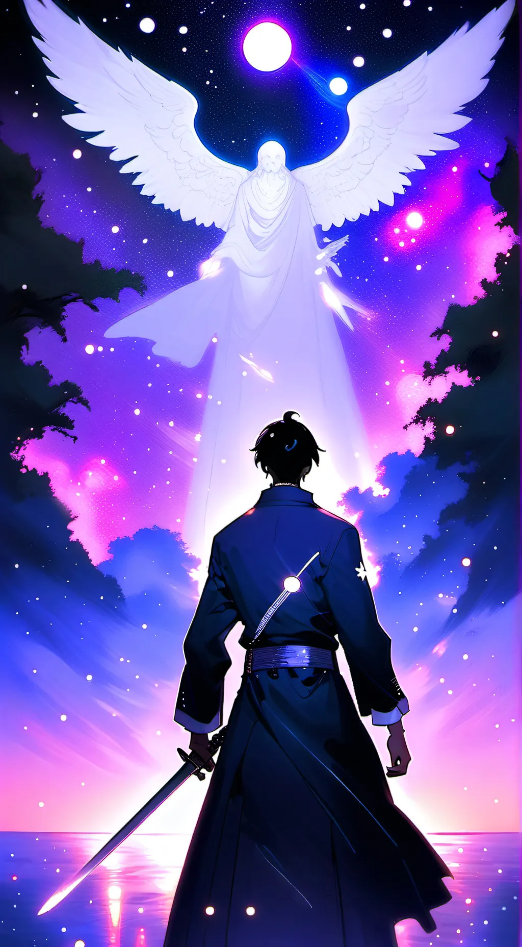 ai character: Silent wing member background