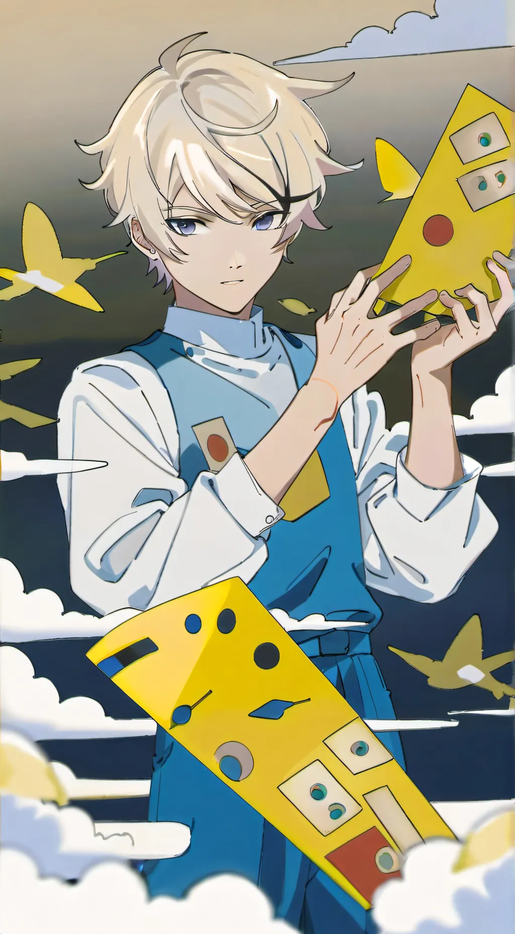 ai character: bakugo drunk background