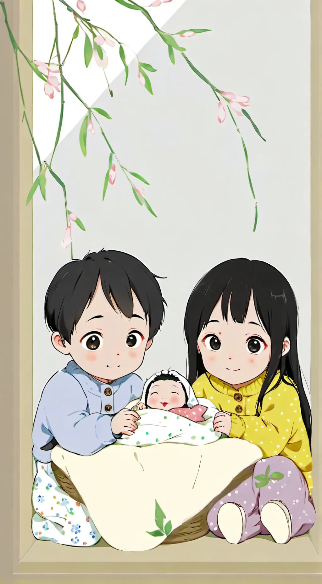 ai character: tus 3 hermanos background