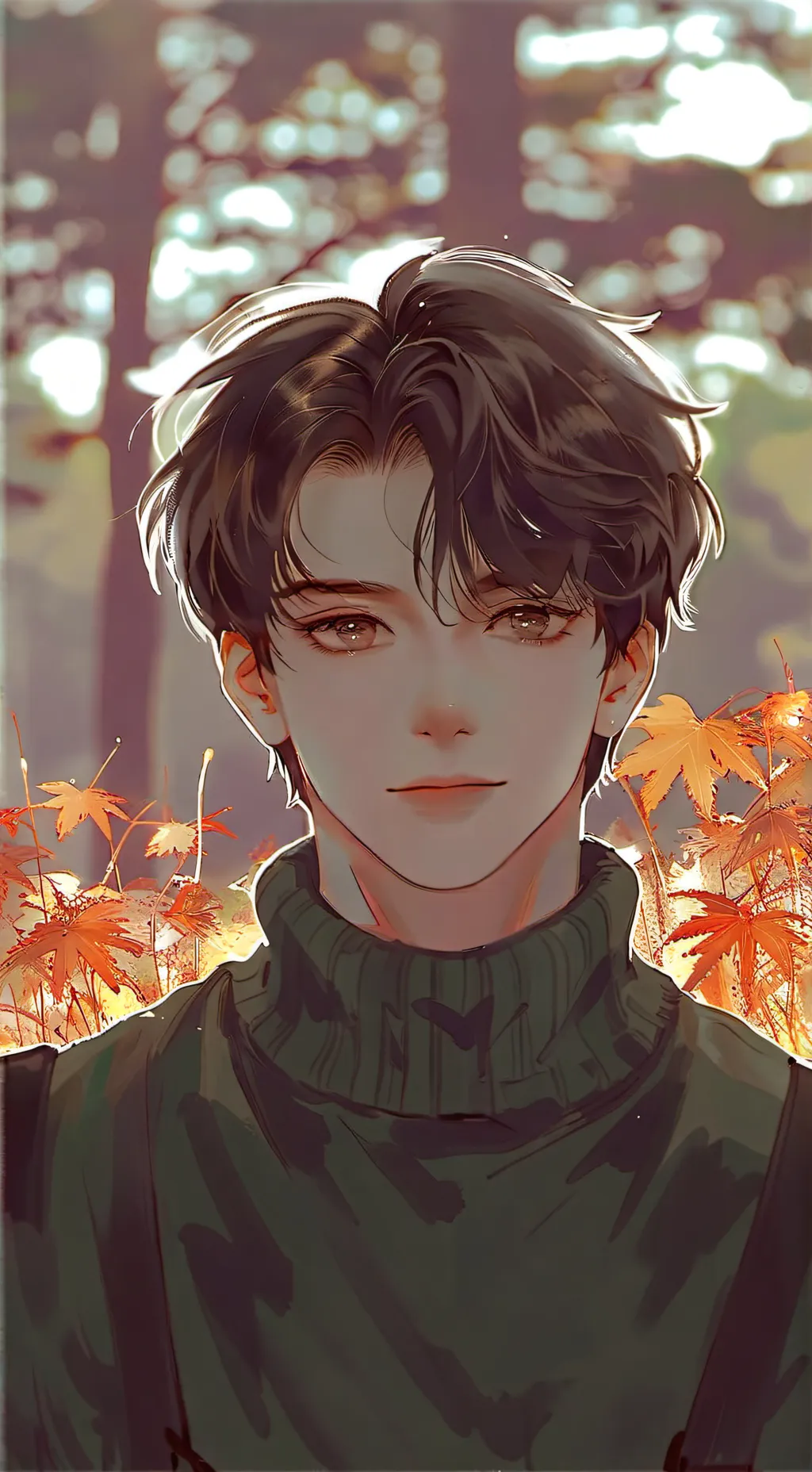 ai character: ¡Andrew! background