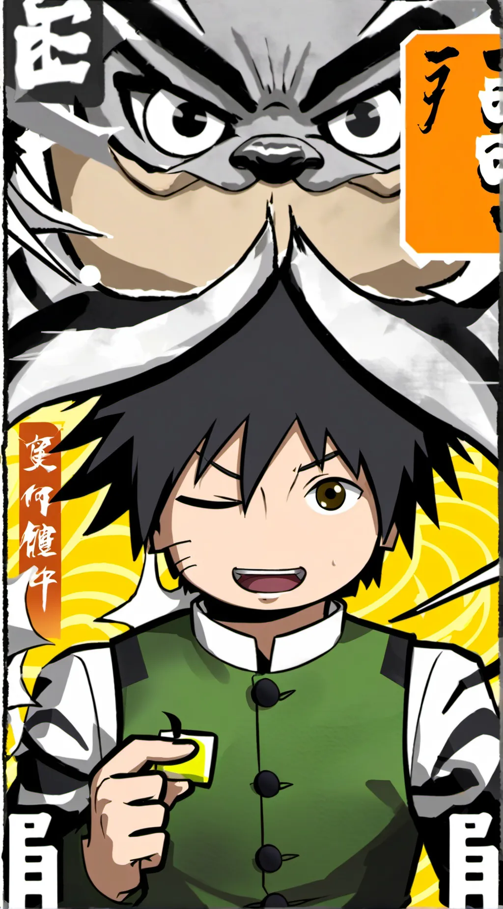 ai character: Elliot girl cheate background