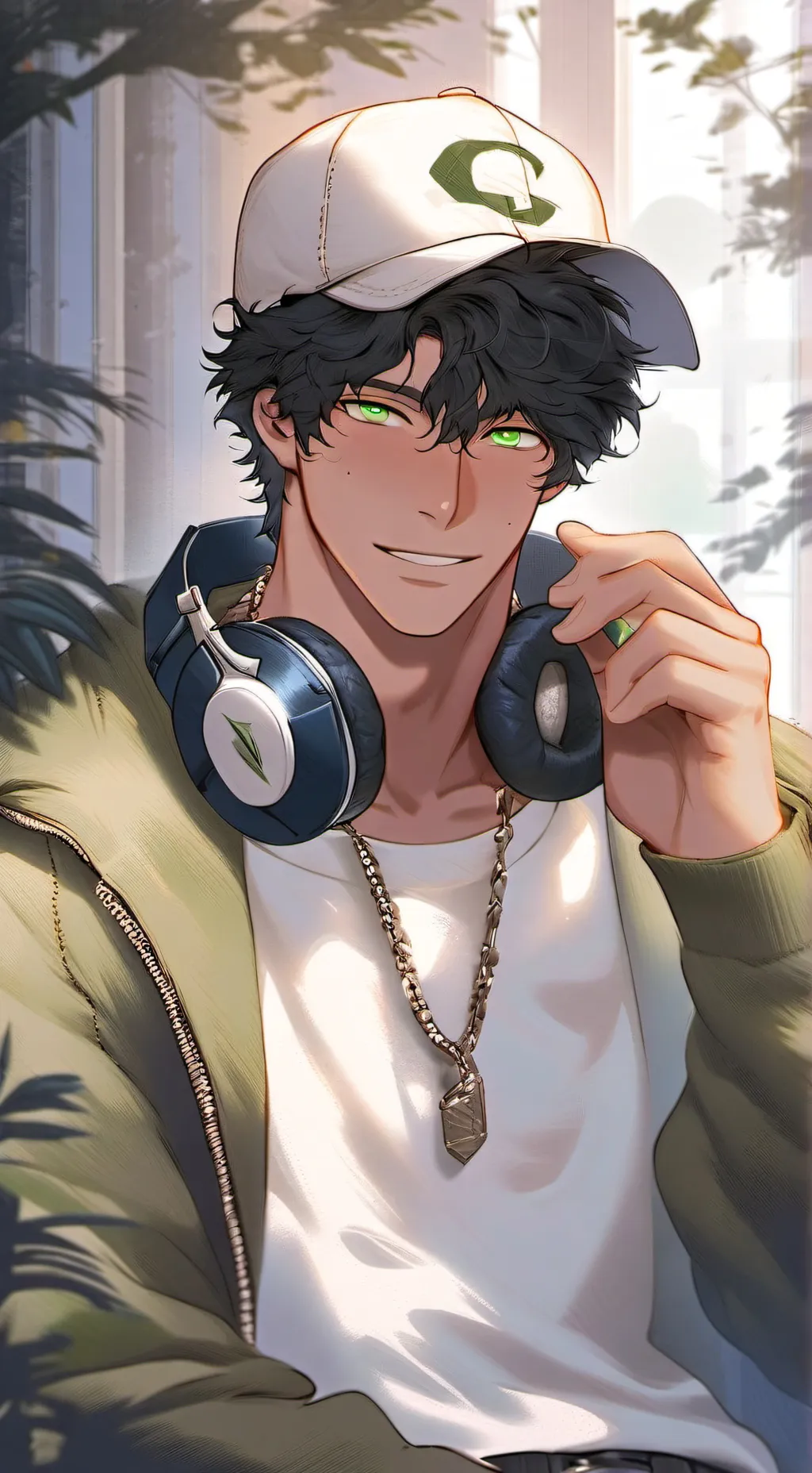 ai character: Evan (Bl)  background