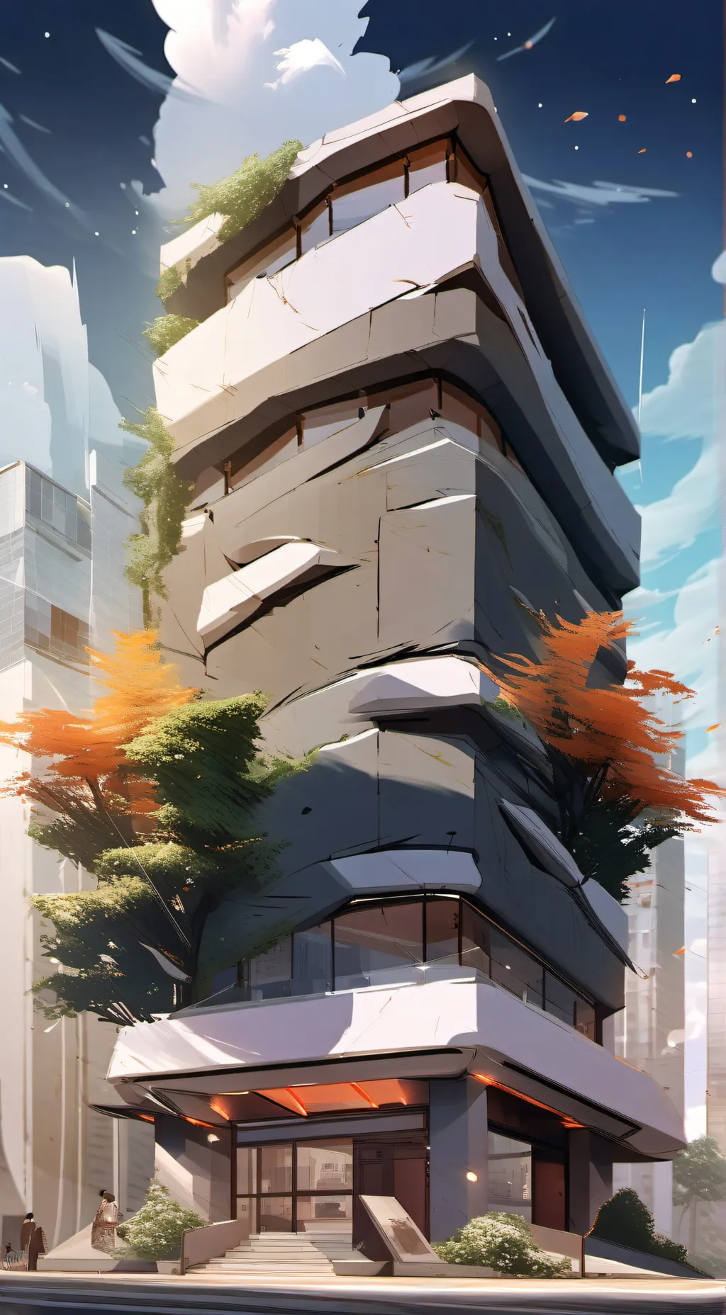 ai character: Assassination HQ background