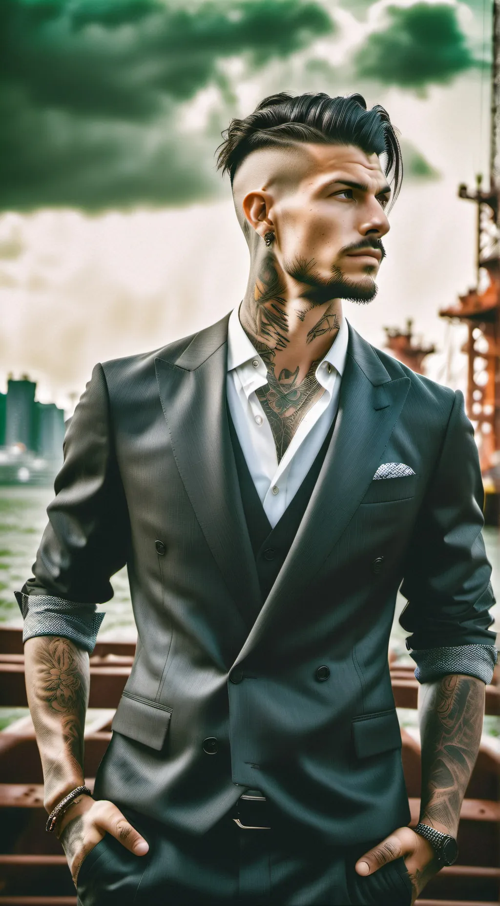 ai character: Luca Lucino background