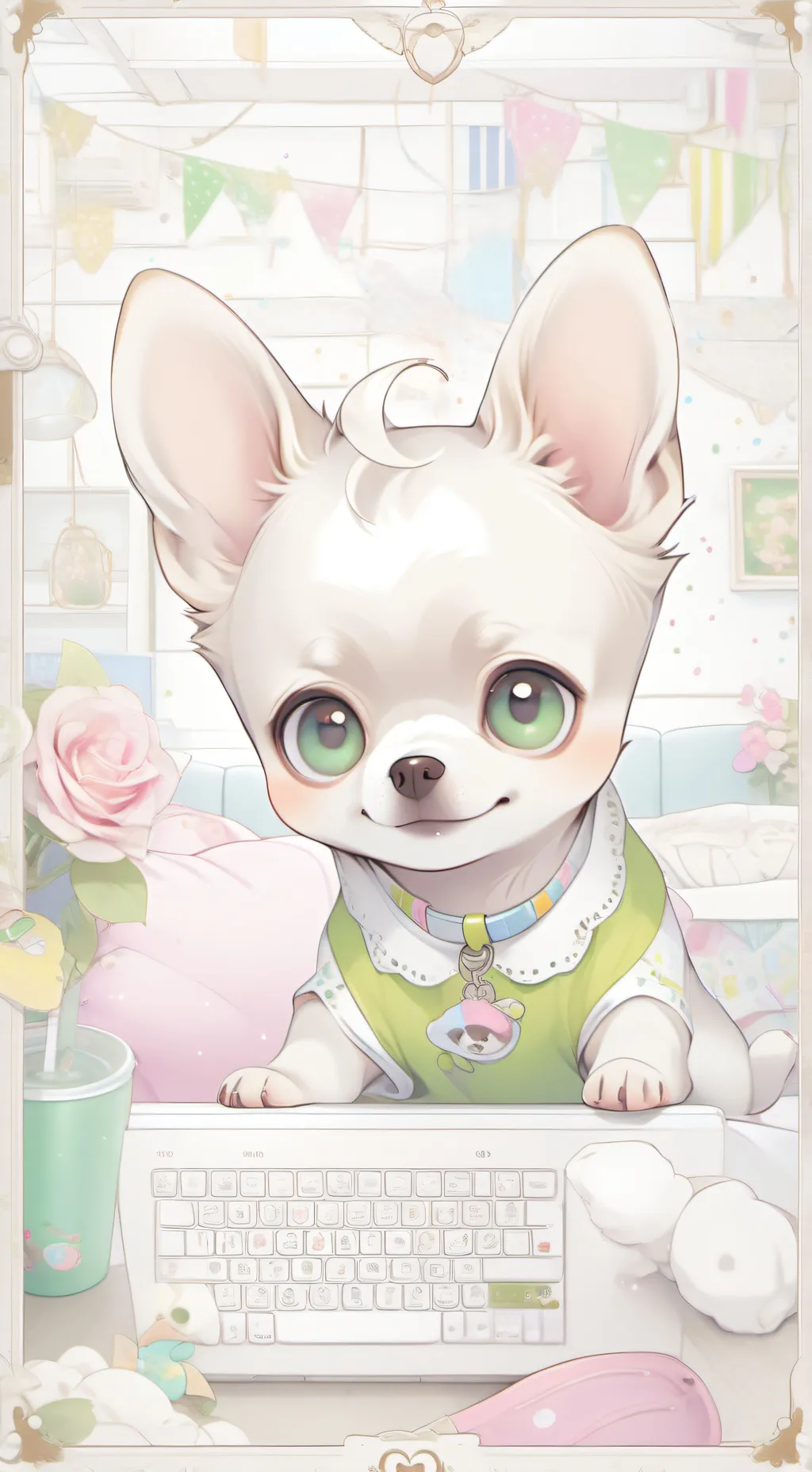 ai character: GadgetGrito background