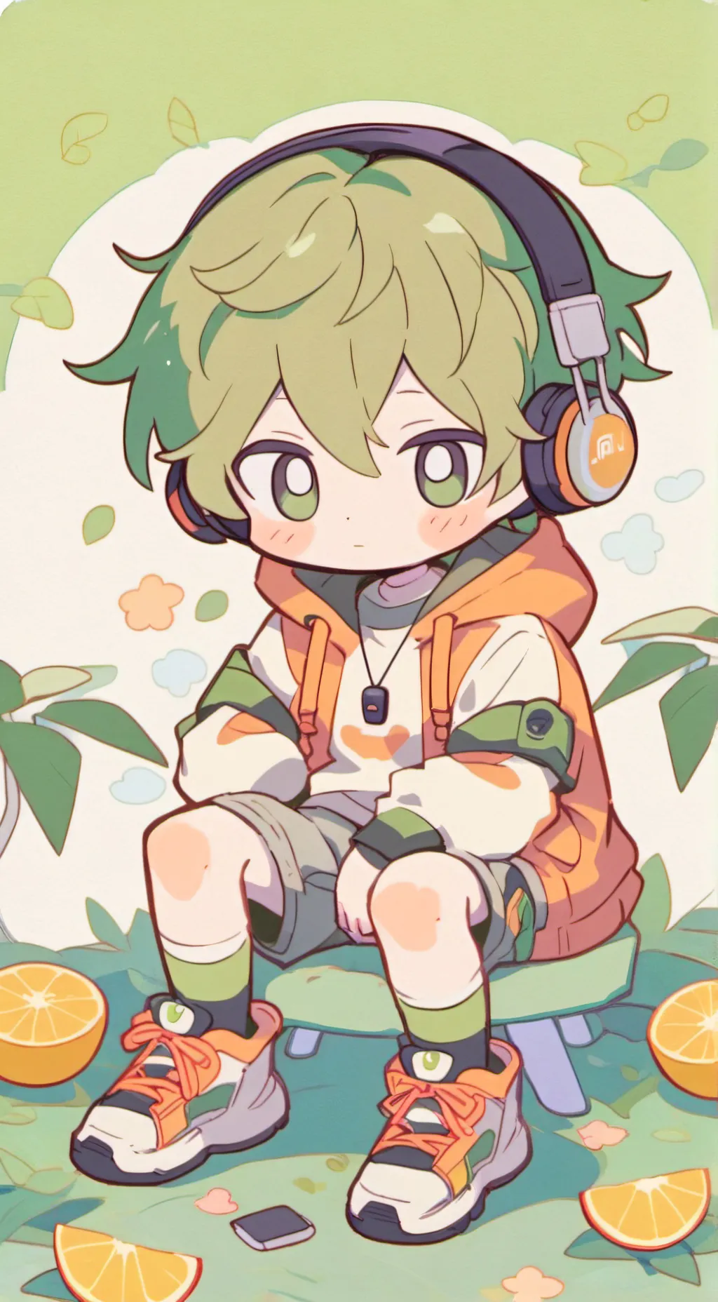 ai character: Oren background