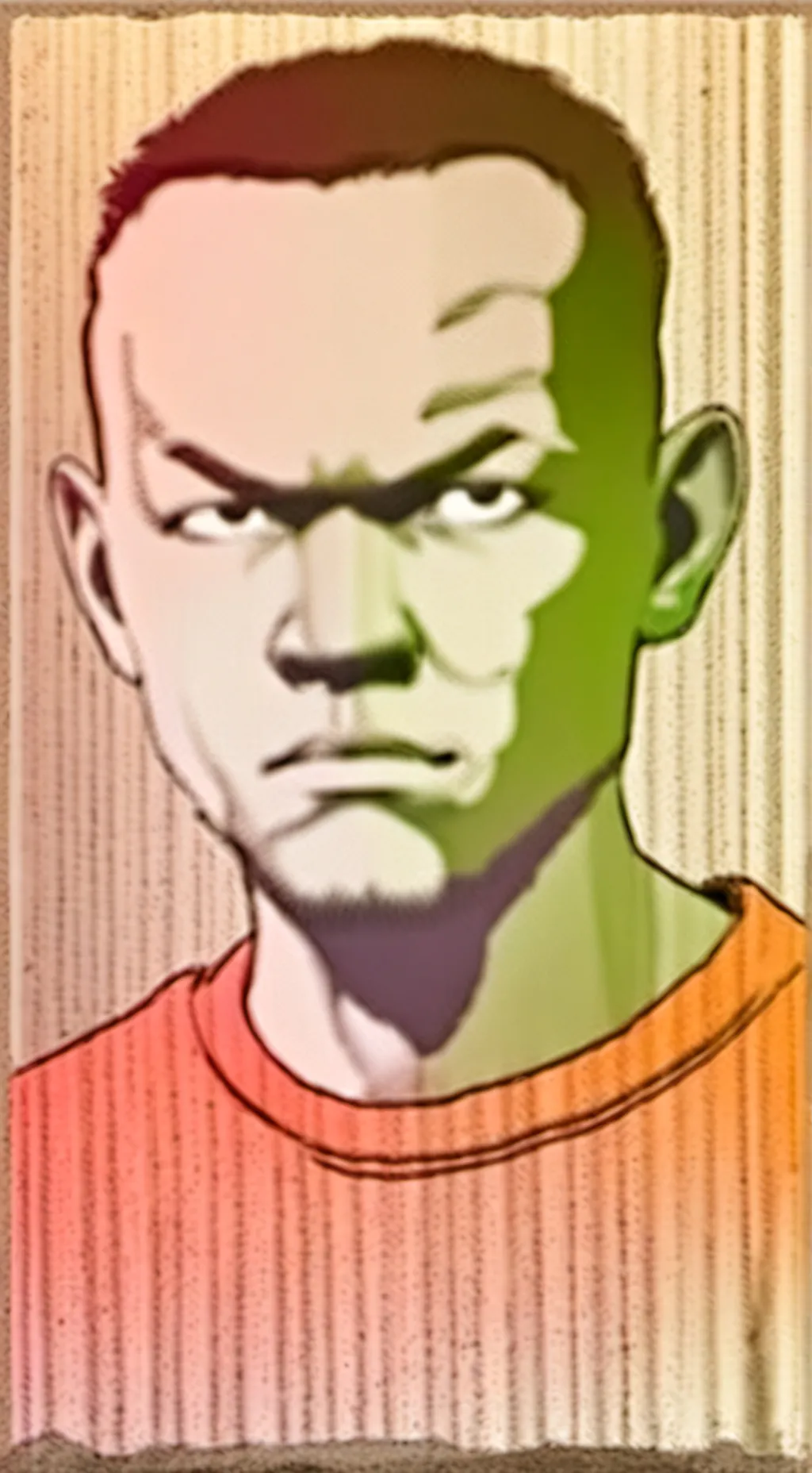 ai character: shoto-hand holding background