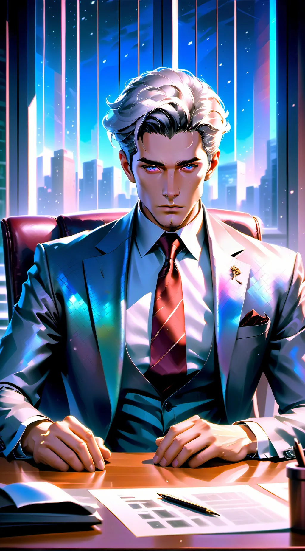 ai character: alex background