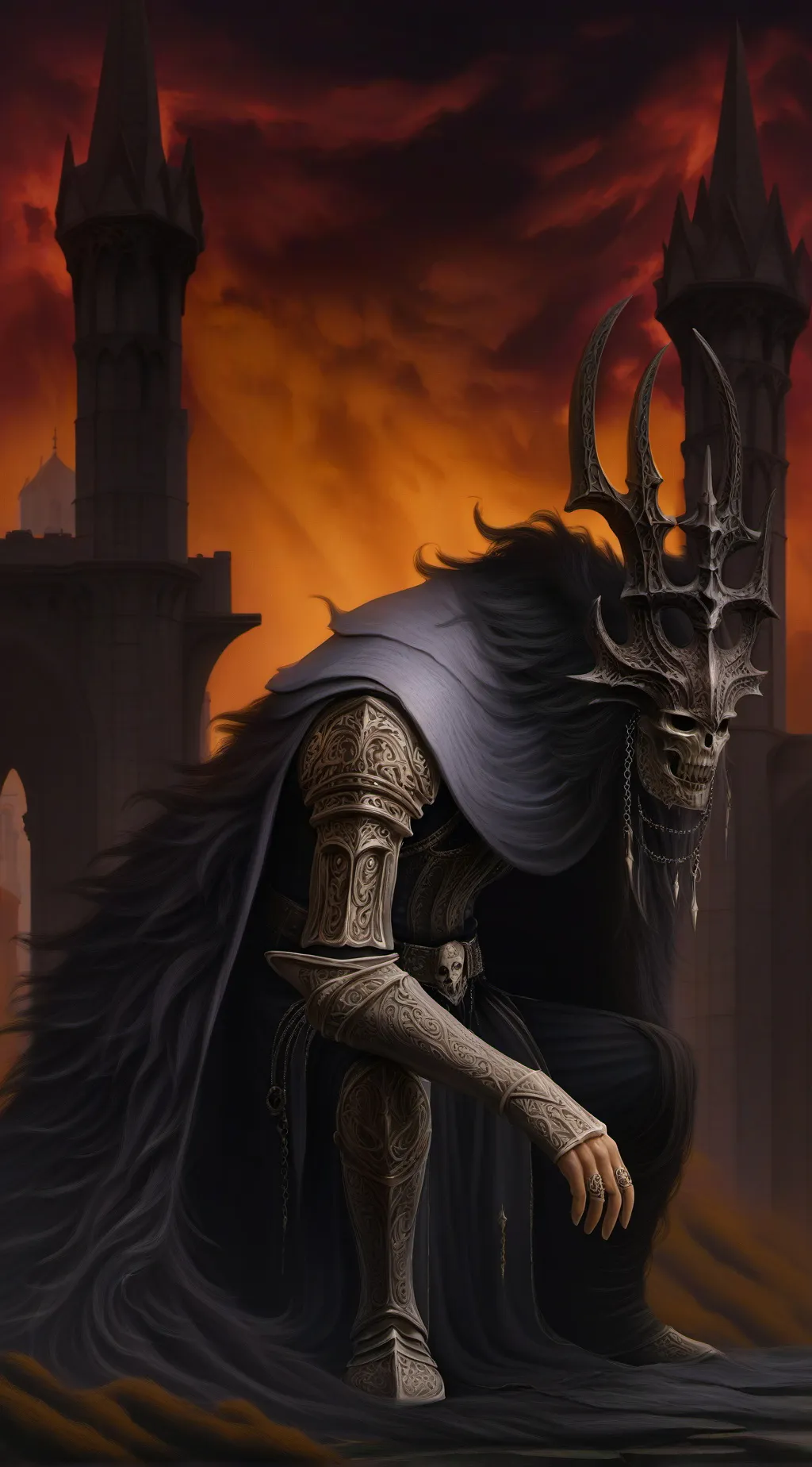 ai character: Wither background