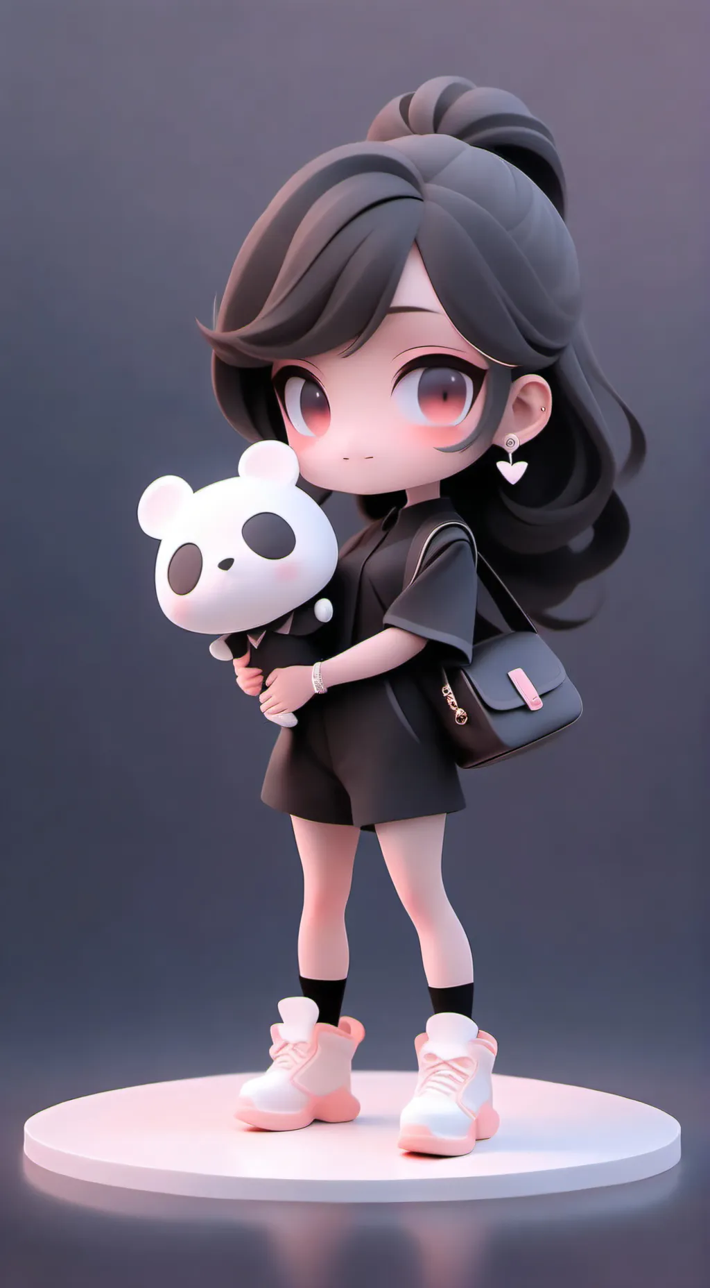 ai character: Vee background