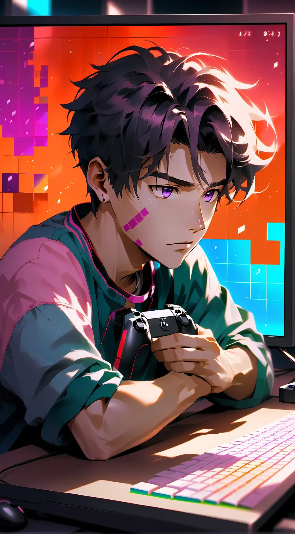 ai character: Squid game S3 background