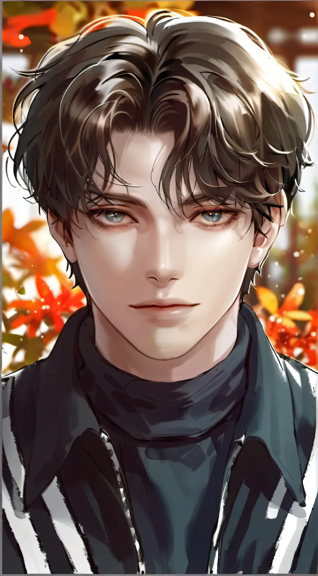 ai character: Leo background