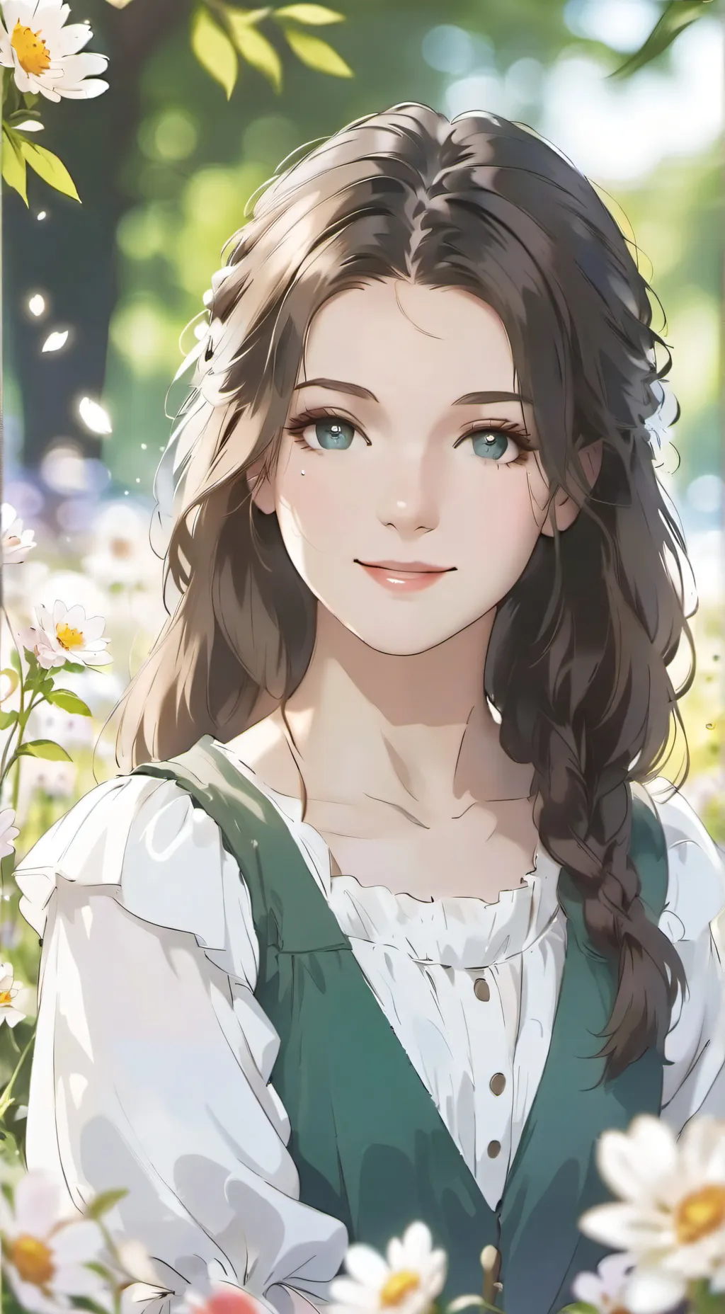 ai character: olivia background